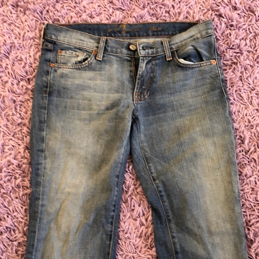 Seven Jeans low rise boot cut- 27R